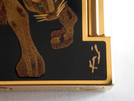 Maki-e Panther (Line D) — S.T. Dupont
